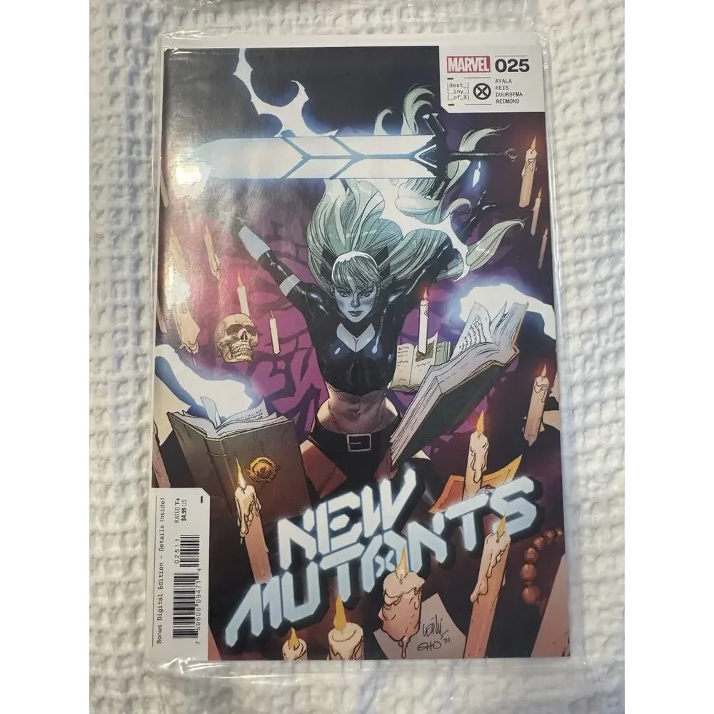Lot of 4 New Comics X-Men X-Force New Mutants Marvel #11 #1 #10 #25